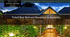 Desktop Screenshot of margaretriverguesthouse.com.au